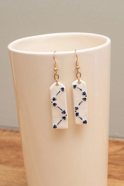Boucles d'oreilles - Faïence de Desvres