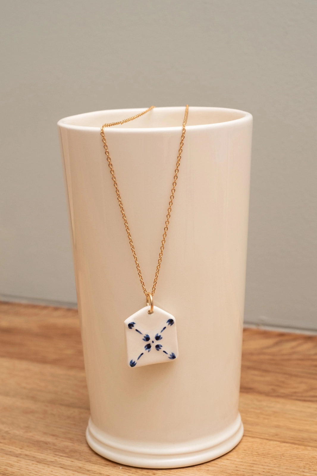 Pendentif carreau de Desvres - Faïence de Desvres