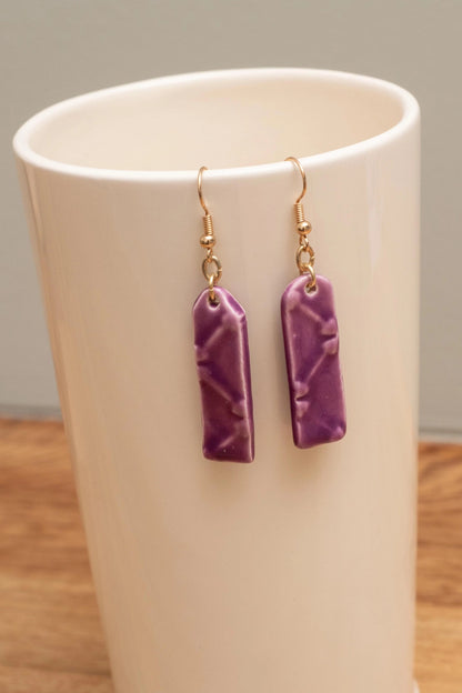 Boucles d'oreilles - Faïence de Desvres