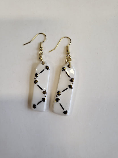 Boucles d'oreilles - Faïence de Desvres