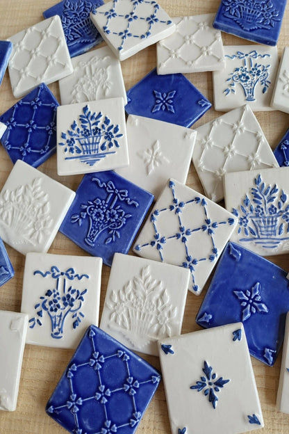 Collection Les Desvres - 5x5 cm - lot de 10
