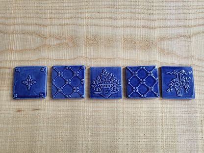 Collection Les Desvres - 5x5 cm - lot de 10